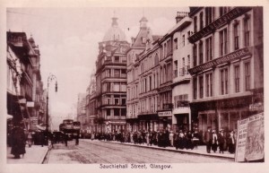 Sauchiehall-Street-Looking-East-from-Rose-Street-Glasgow